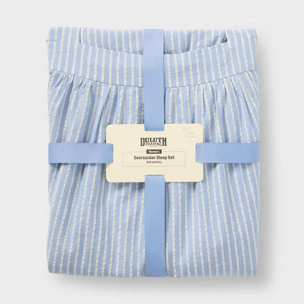 Women's Seersucker Pajama Set