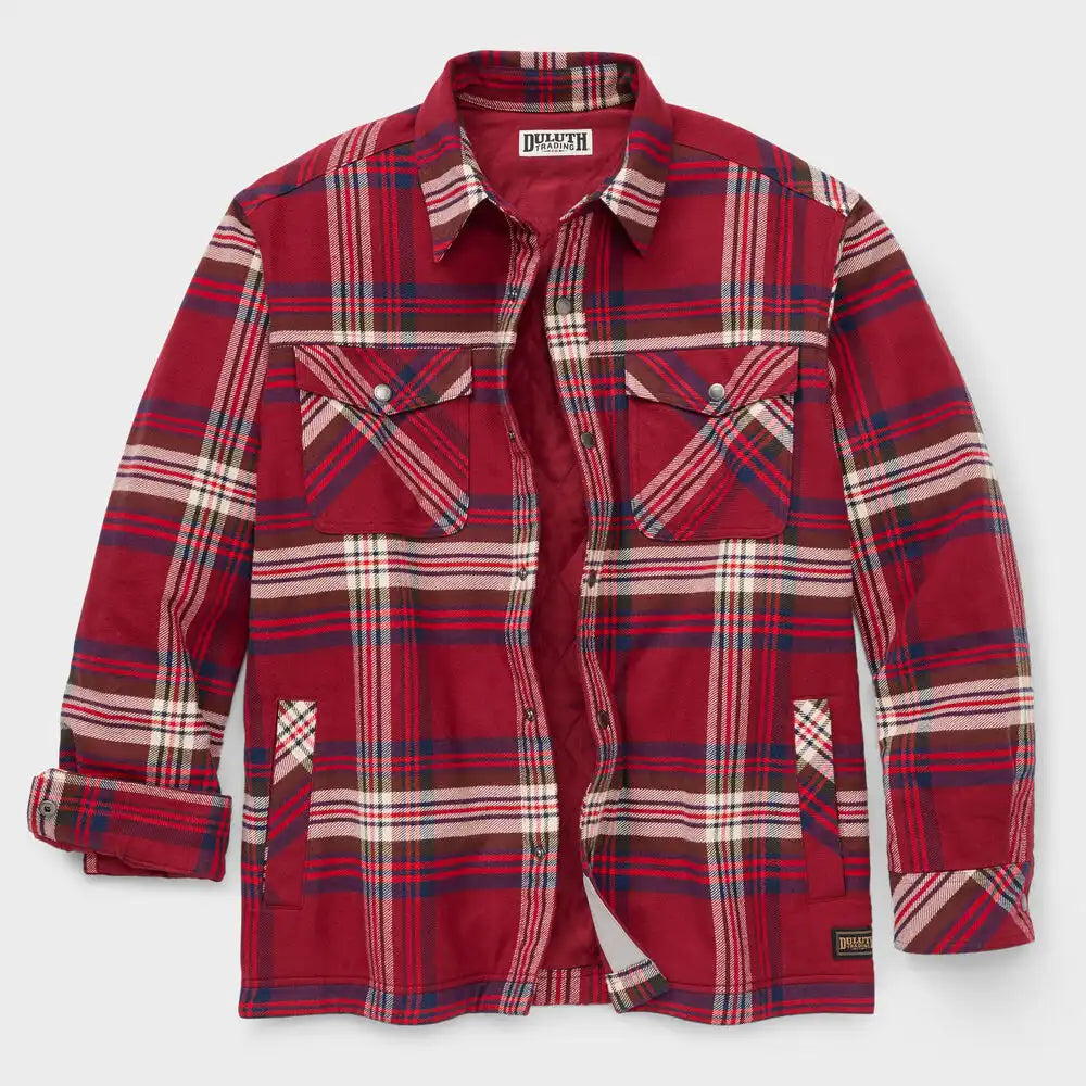 Men's Folklore Flannel Insulated Shirt Jac