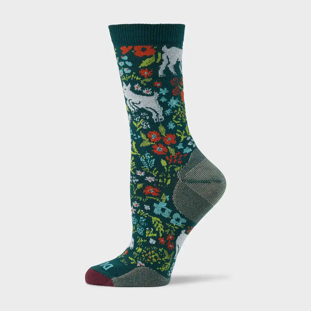 Women's Stay-Put Lightweight Crew Socks