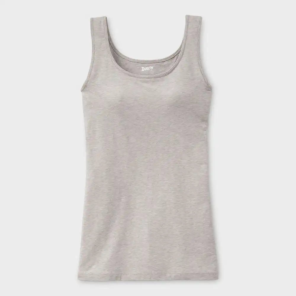Women's No-Yank Wireless Built-In Bra Tank