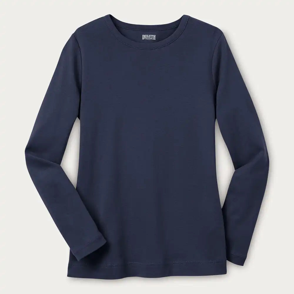 Women's Plus Longtail T Long Sleeve Crew