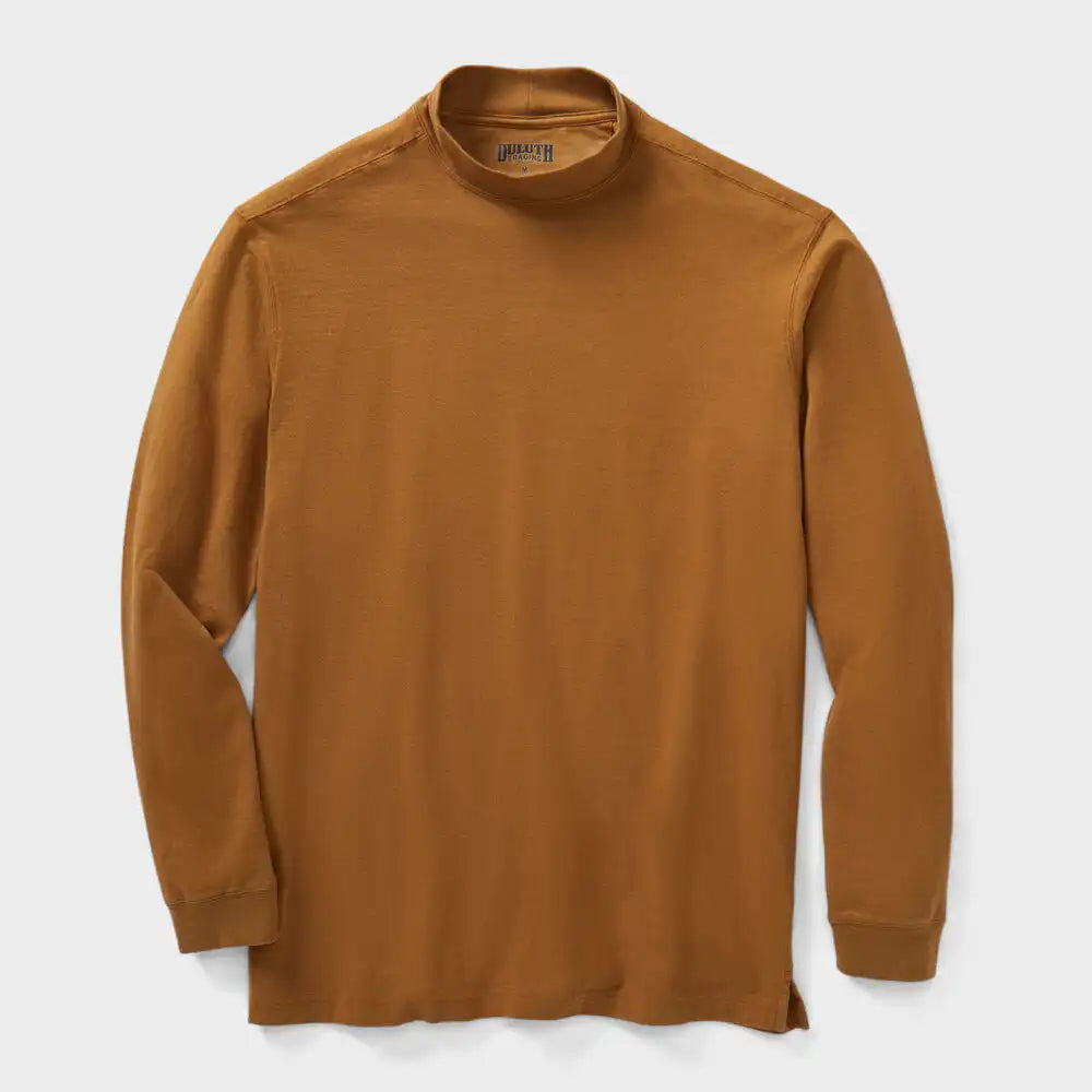 Men's Longtail T Relaxed Fit Mock Turtleneck