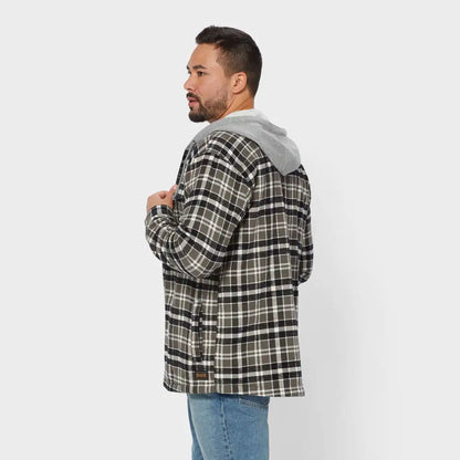 Men's Flapjack Relaxed Fit Hooded Shirt Jac