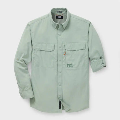 Men's AKHG Sol Survivor Snap-Front Long Sleeve Shirt