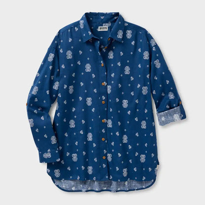 Women's Artisan Hemp Overshirt