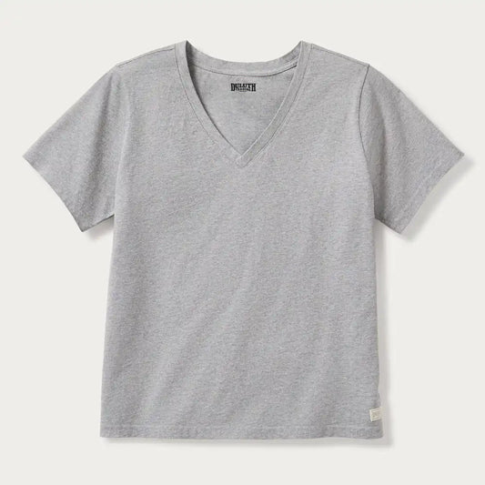 Women's Duluth Heritage Washed V-Neck Tee