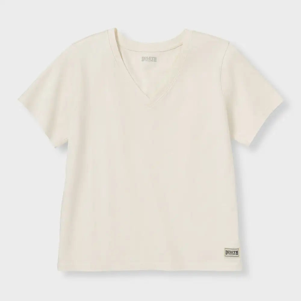 Women's Duluth Heritage Washed V-Neck Tee