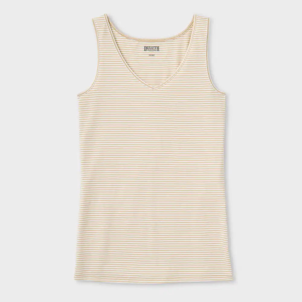 Women's No-Yank V-Neck Tank