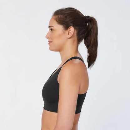 Women's High-Impact Bonded Zip-Front Bra