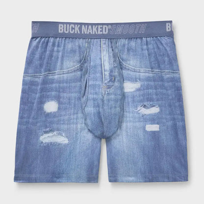 Men's Buck Naked Smooth Bullpen Boxer Briefs
