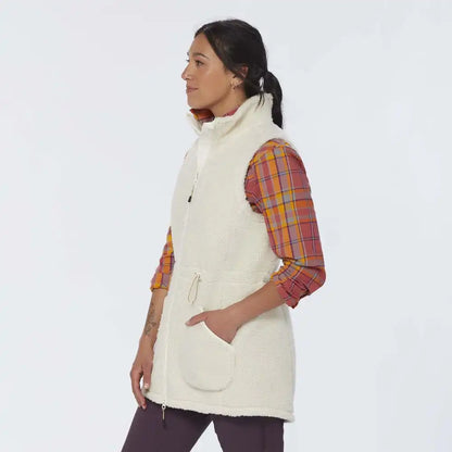 Women's AKHG Kindler Pile Fleece Vest