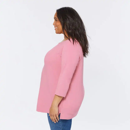 Women's Plus Longtail T 3/4 Sleeve Tunic