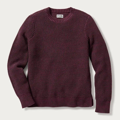 Women's Heritage Waffle Stitch Crew Sweater
