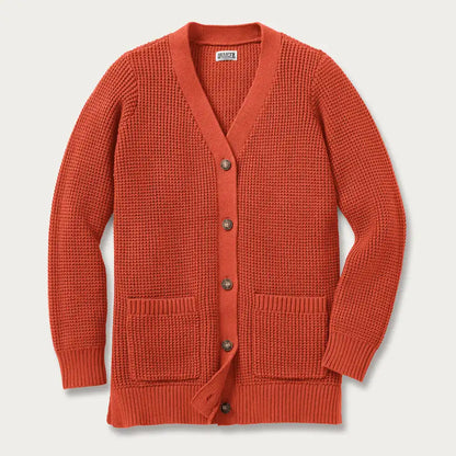 Women's Heritage Waffle Stitch Cardigan