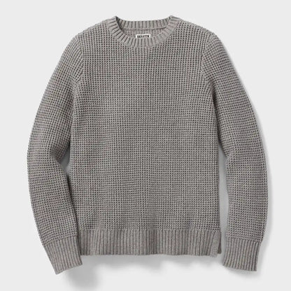 Women's Plus Heritage Waffle Stitch Crew Sweater