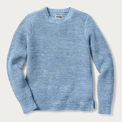 Women's Plus Heritage Waffle Stitch Crew Sweater