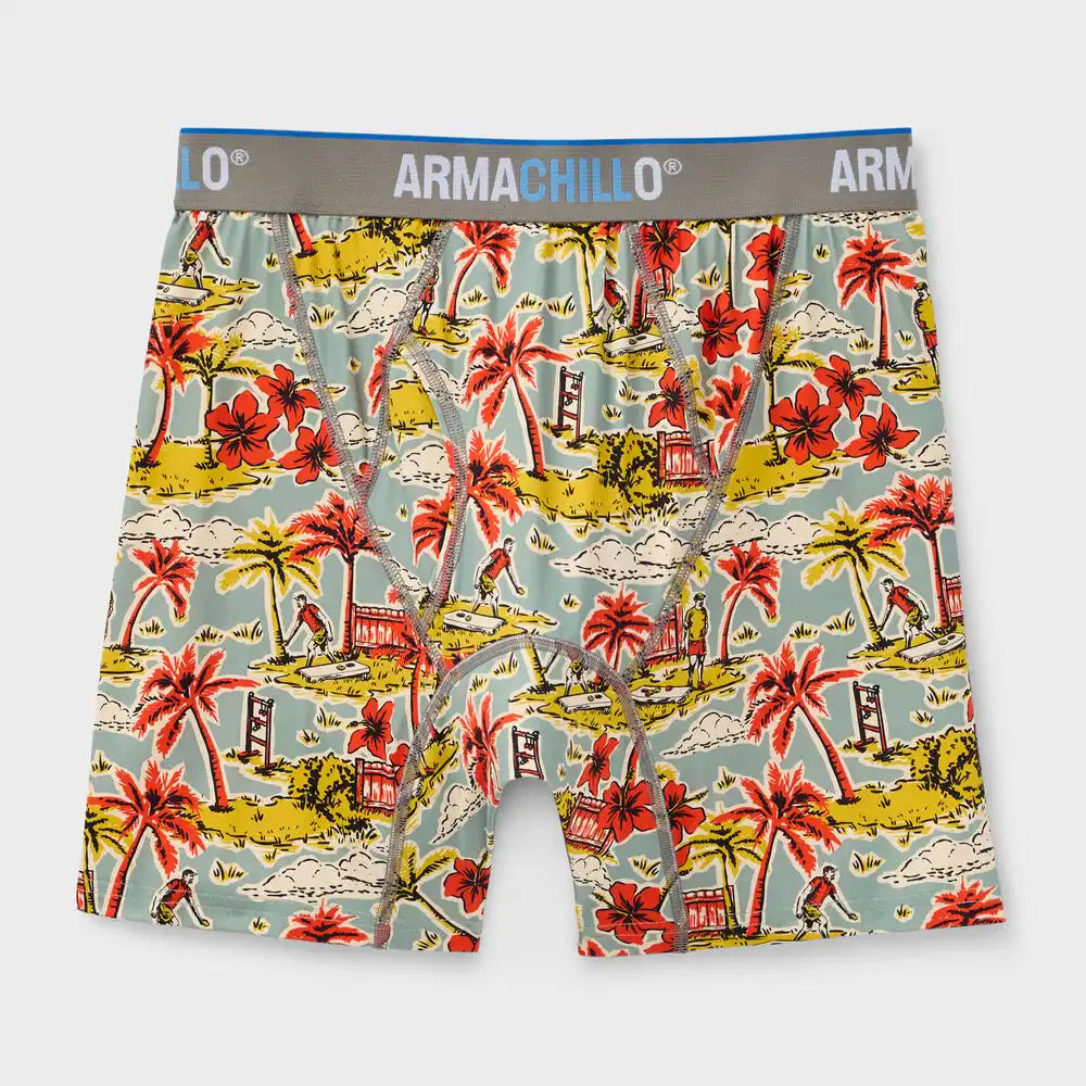 Men's Armachillo Cooling Pattern Boxer Briefs