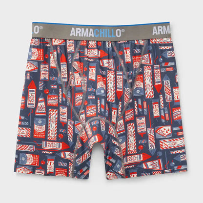 Men's Armachillo Cooling Pattern Boxer Briefs