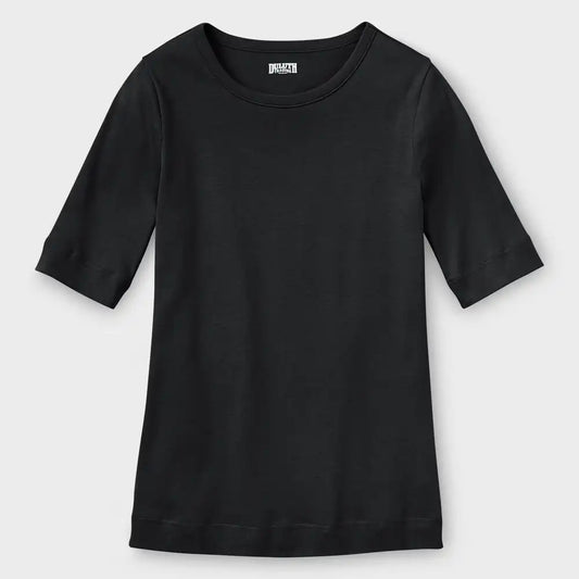 Women's Plus Longtail T Elbow Sleeve Scoopneck