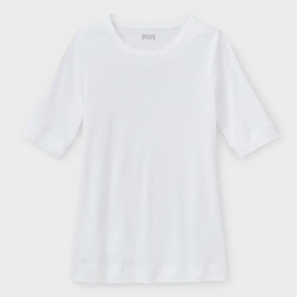 Women's Plus Longtail T Elbow Sleeve Scoopneck