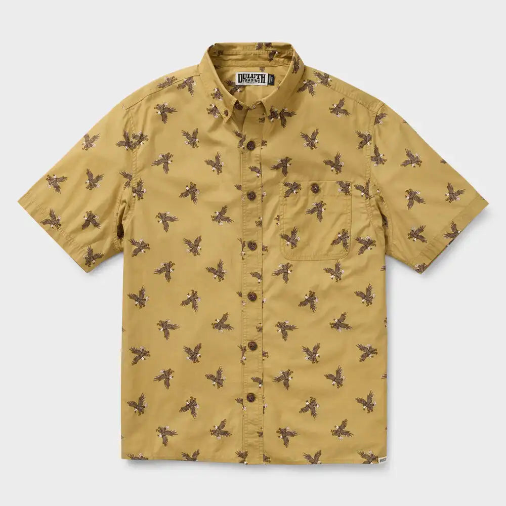 Men's BBQ Relaxed Fit Short Sleeve Shirt