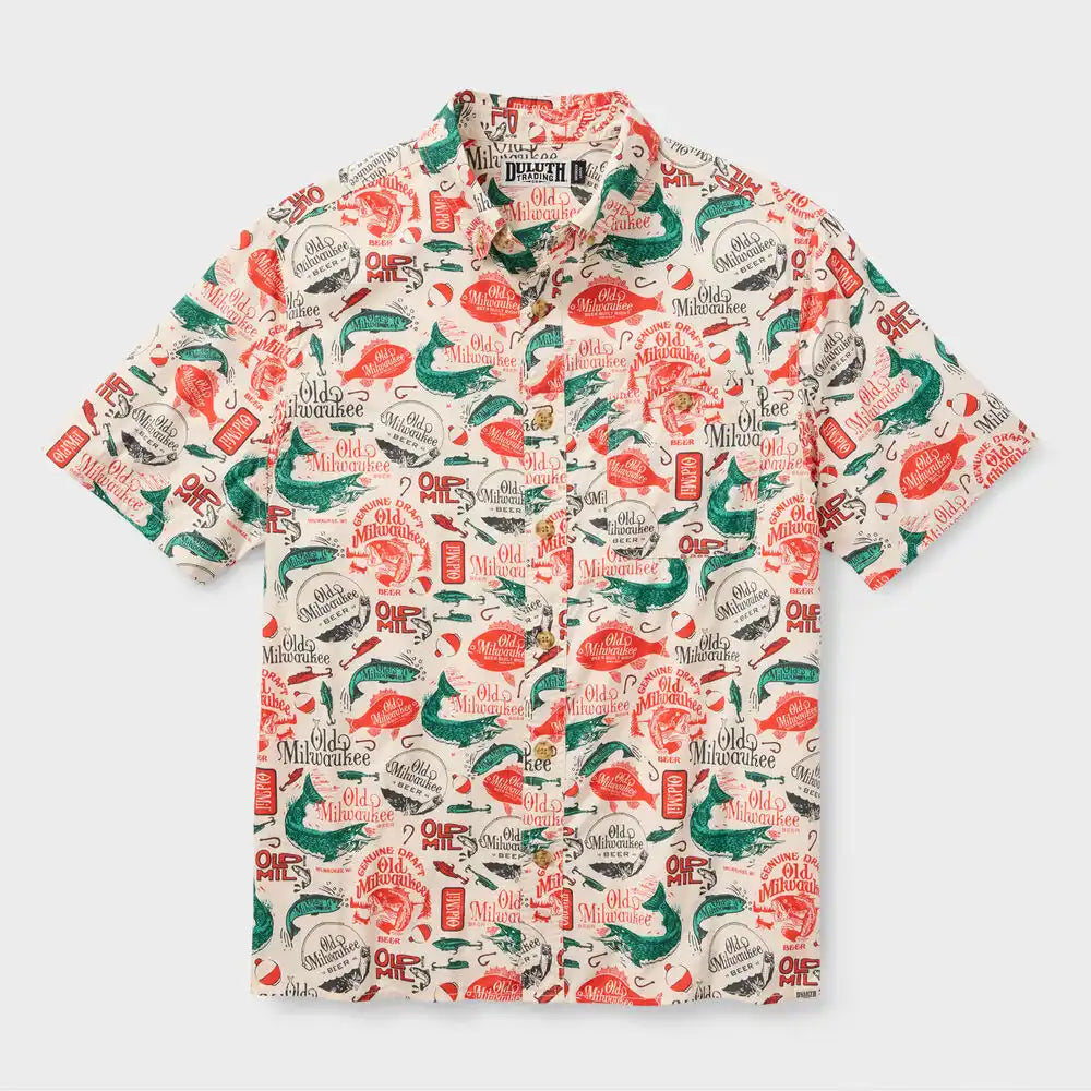 Men's BBQ Relaxed Fit Short Sleeve Shirt