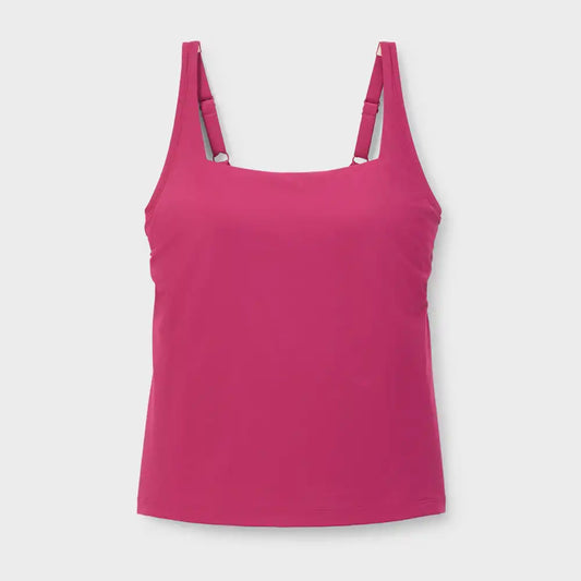 Women's Plus AKHG Lost Lake Built-In Bra Tankini