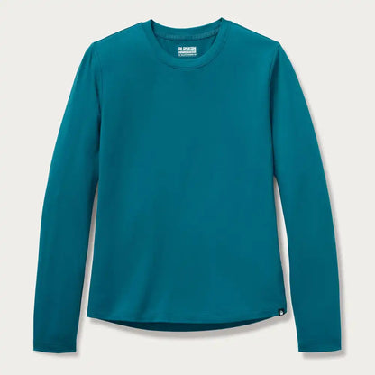 Women's AKHG Plus Renew Bamboo Crewneck Long Sleeve Tee