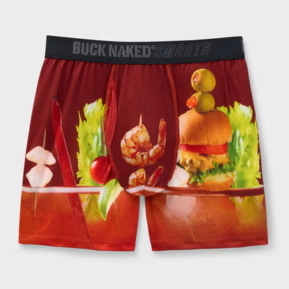 Men's Buck Naked Smooth Boxer Briefs