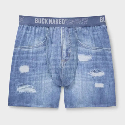Men's Buck Naked Smooth Boxer Briefs
