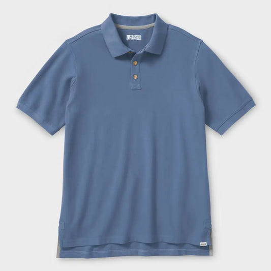 Men's No Polo Shirt Short Sleeve