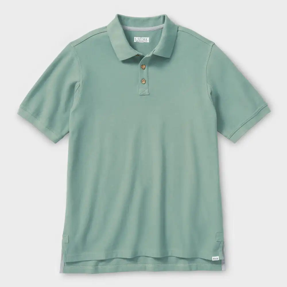 Men's No Polo Shirt Short Sleeve