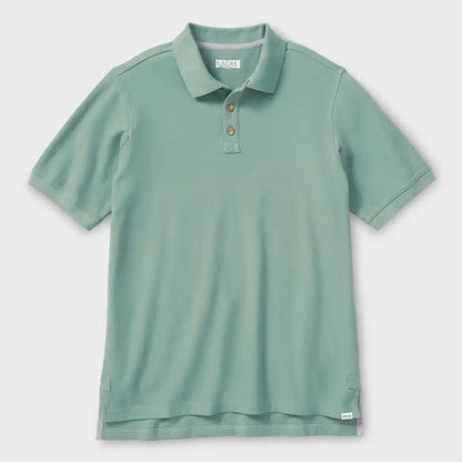 Men's No Polo Shirt Short Sleeve