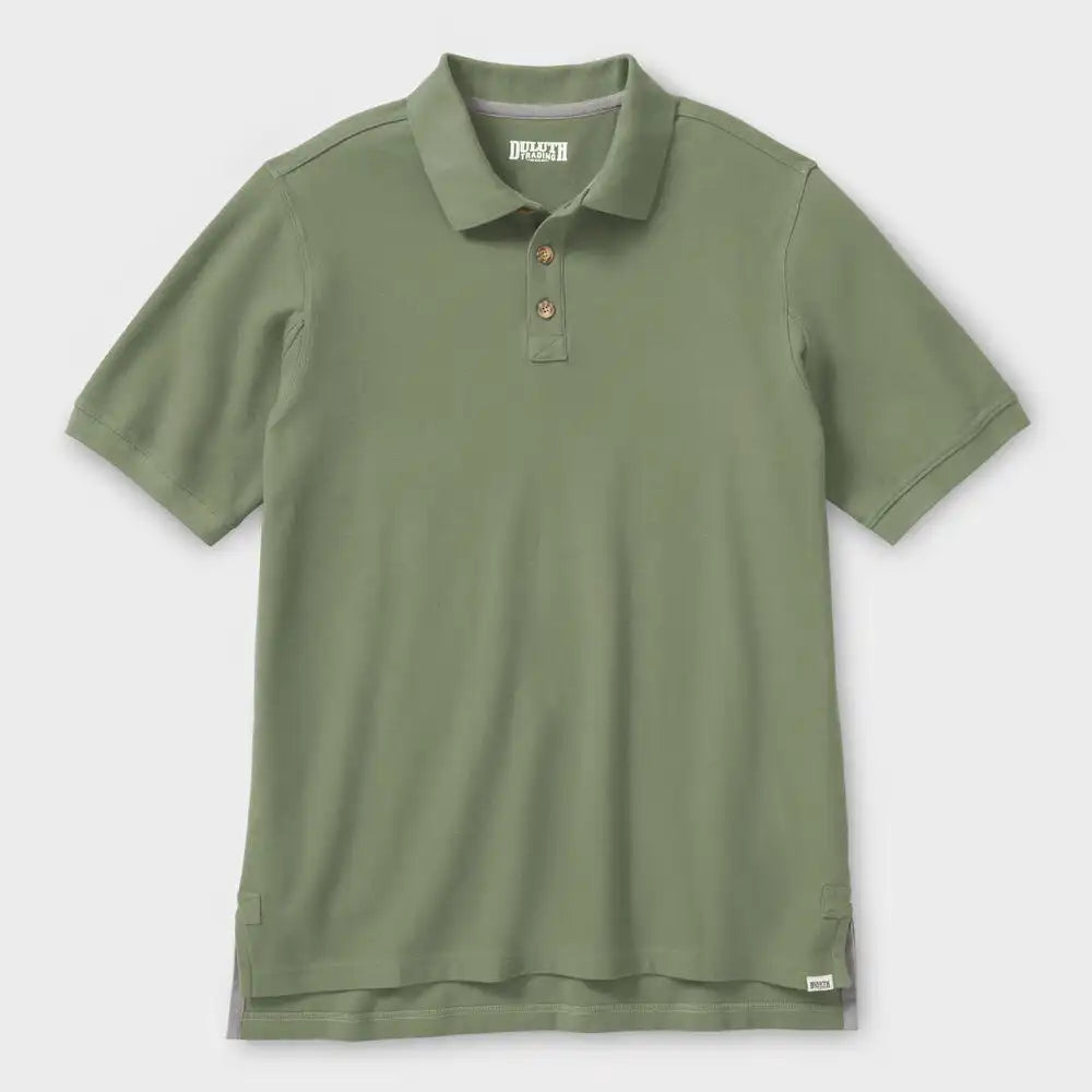 Men's No Polo Shirt Short Sleeve