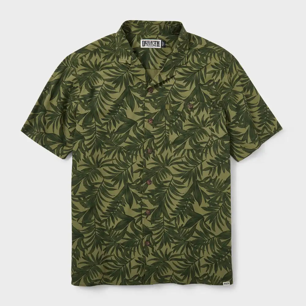Men's Breezeshooter Camp Collar Untucked Shirt