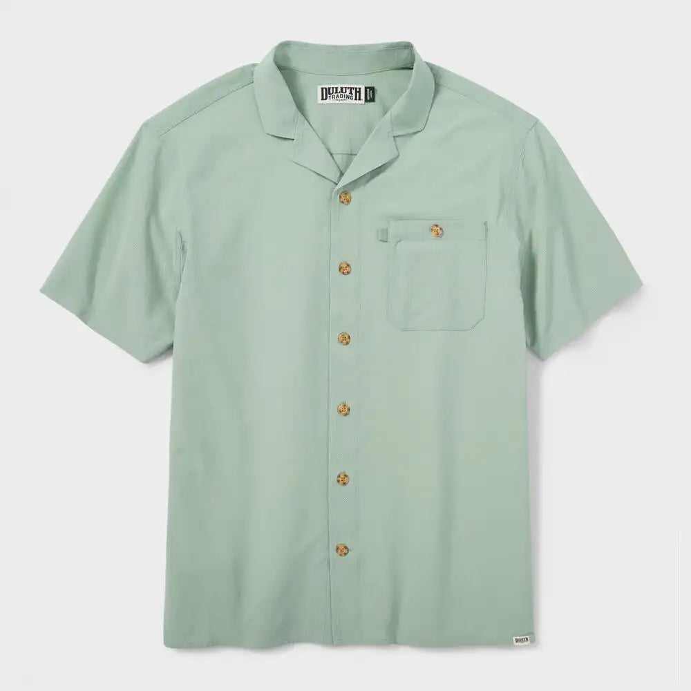 Men's Breezeshooter Camp Collar Untucked Shirt