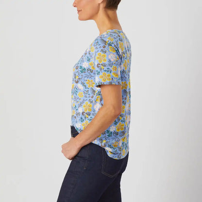 Women's Lightweight Longtail T Smocked Top