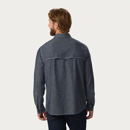 Men's No Quit Utility Standard Fit Chambray Shirt