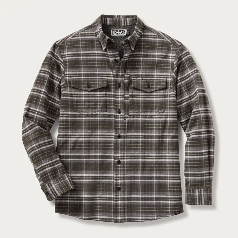 Men's No Quit Utility Standard Fit Flannel Shirt