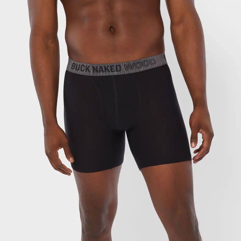 Men's Buck Naked Wood Boxer Briefs
