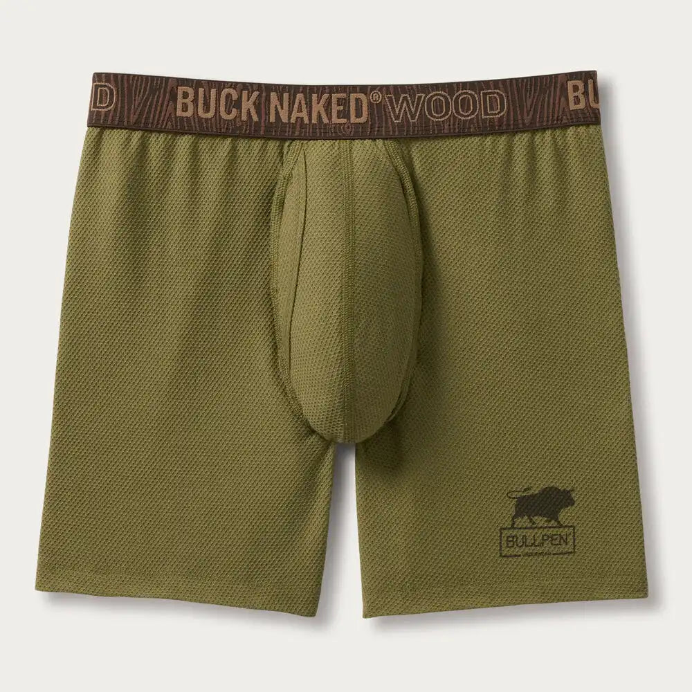 Men's Buck Naked Wood Bullpen Boxer Briefs