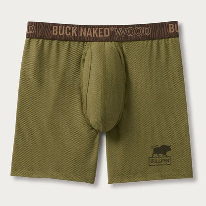 Men's Buck Naked Wood Bullpen Boxer Briefs