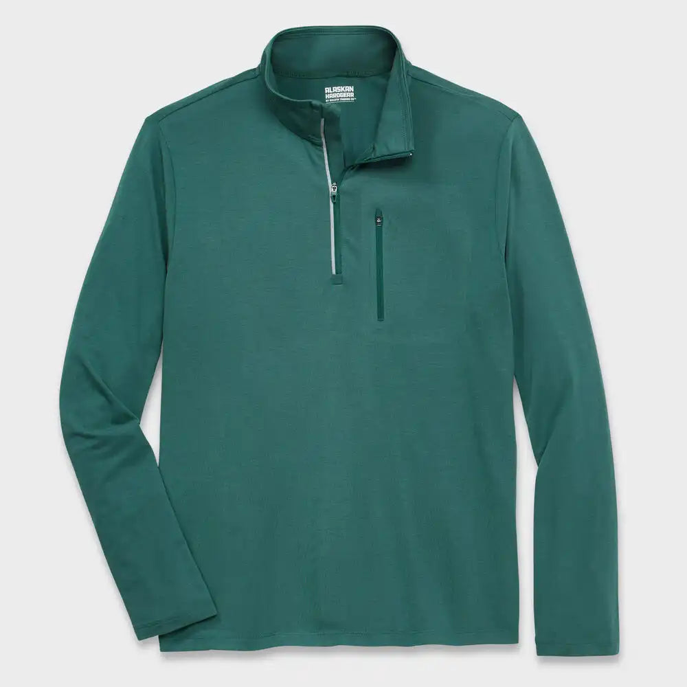 Men's AKHG Renew Bamboo 1/4 Zip Mock