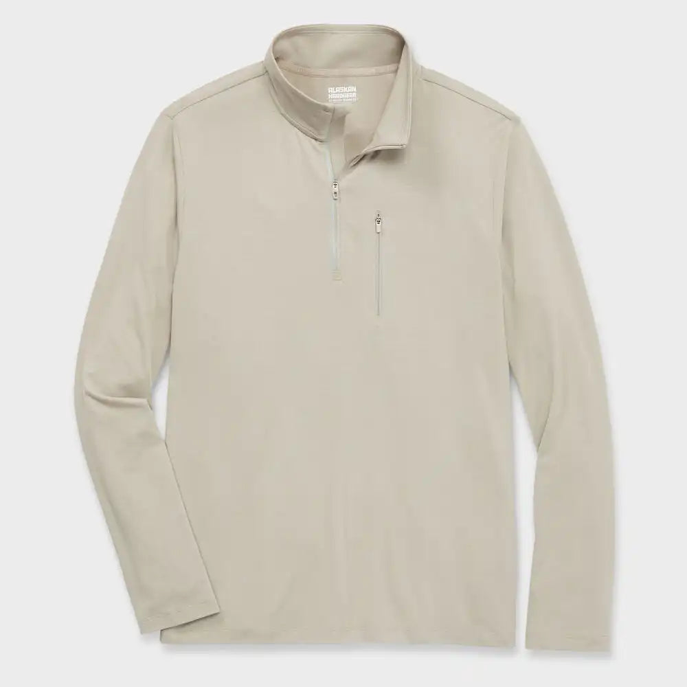 Men's AKHG Renew Bamboo 1/4 Zip Mock