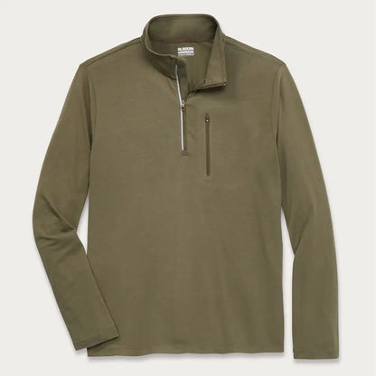 Men's AKHG Renew Bamboo 1/4 Zip Mock