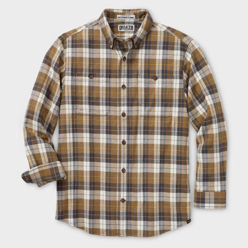 Men's Free Swingin' Flannel Relaxed Fit Shirt