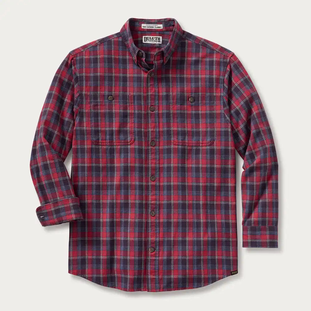 Men's Free Swingin' Flannel Relaxed Fit Shirt