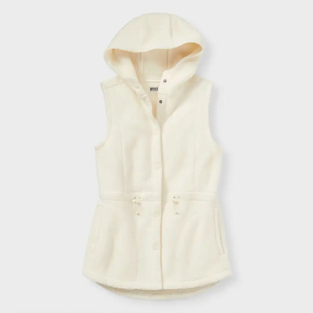 Women's Pile Hi Fleece Hooded Tunic Vest