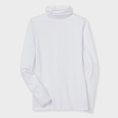 Women's Plus No-Yank Long Sleeve Turtleneck T-Shirt