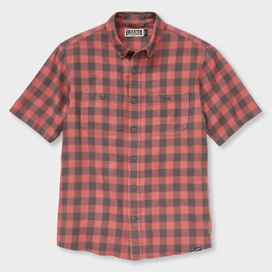 Men's Seawool Lightweight Flannel Short Sleeve Shirt